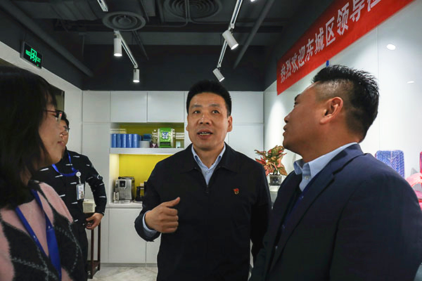 热烈欢迎东城区领导莅临指导